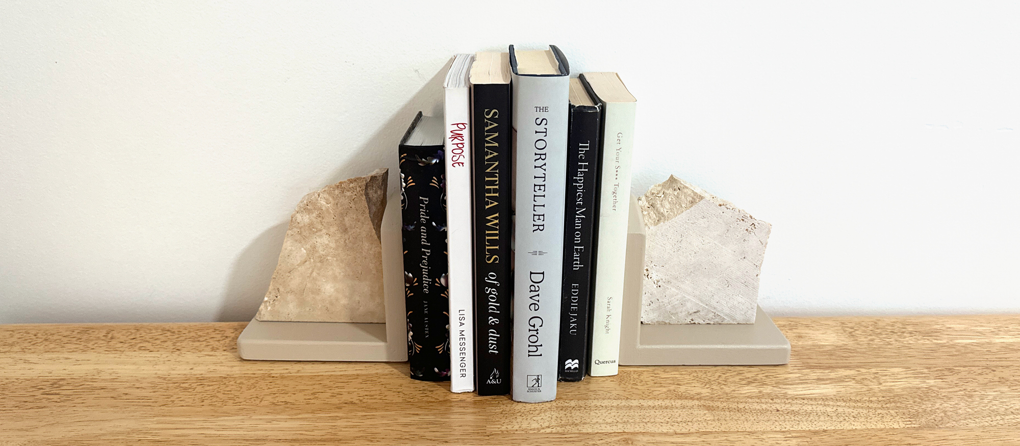 A Quick DIY Project to Upcycle Thrifted Bookends