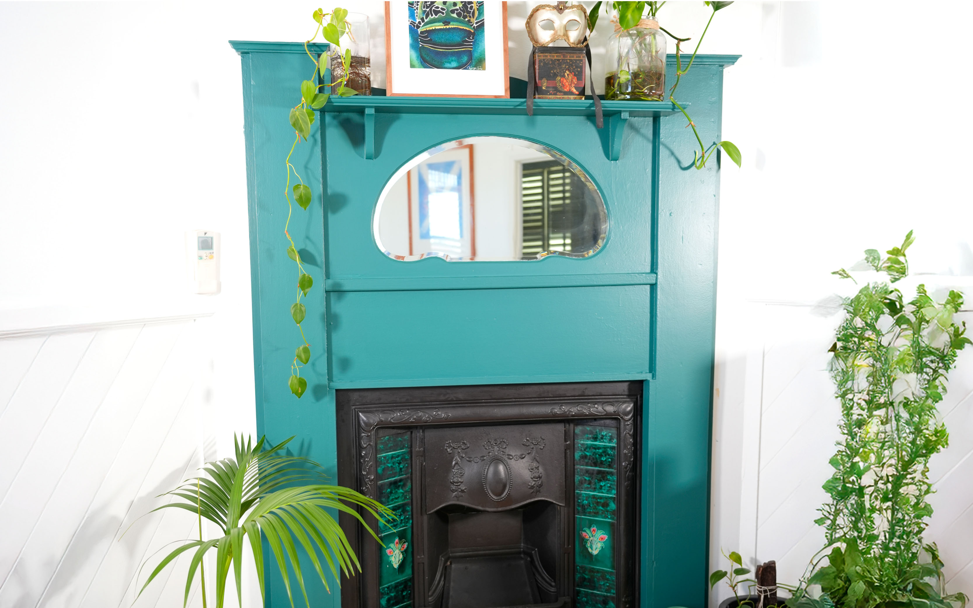 How To Repaint A Fireplace