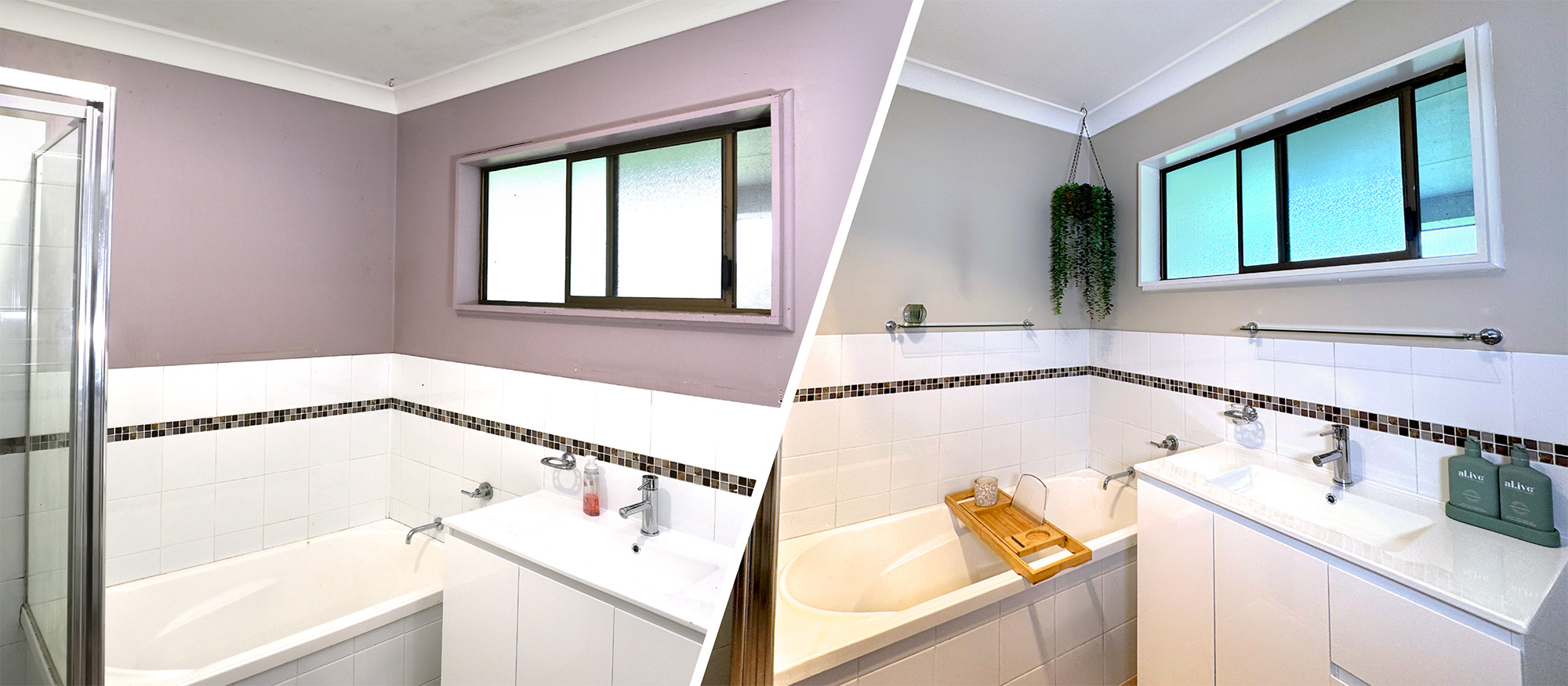 How To Makeover A Bathroom With Paint