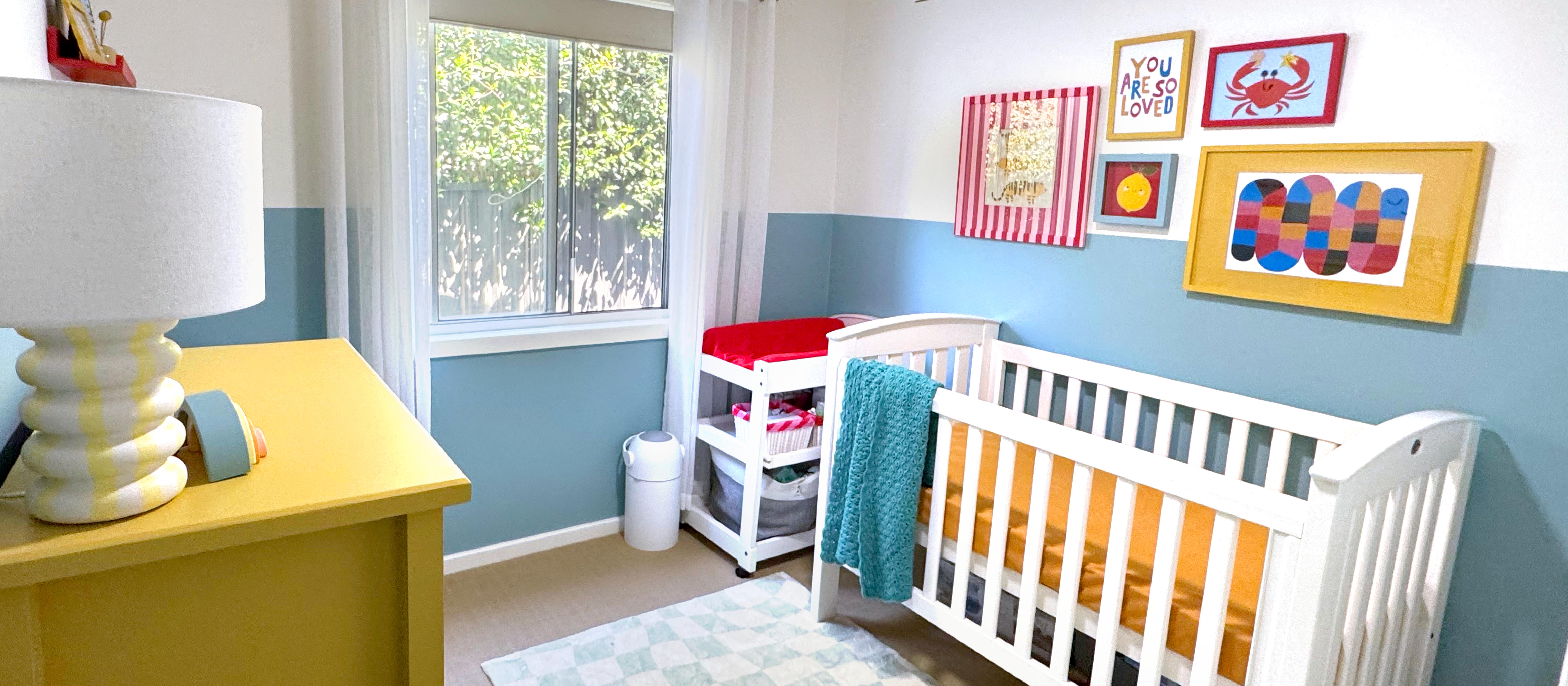 How To Makeover A Nursery With Paint