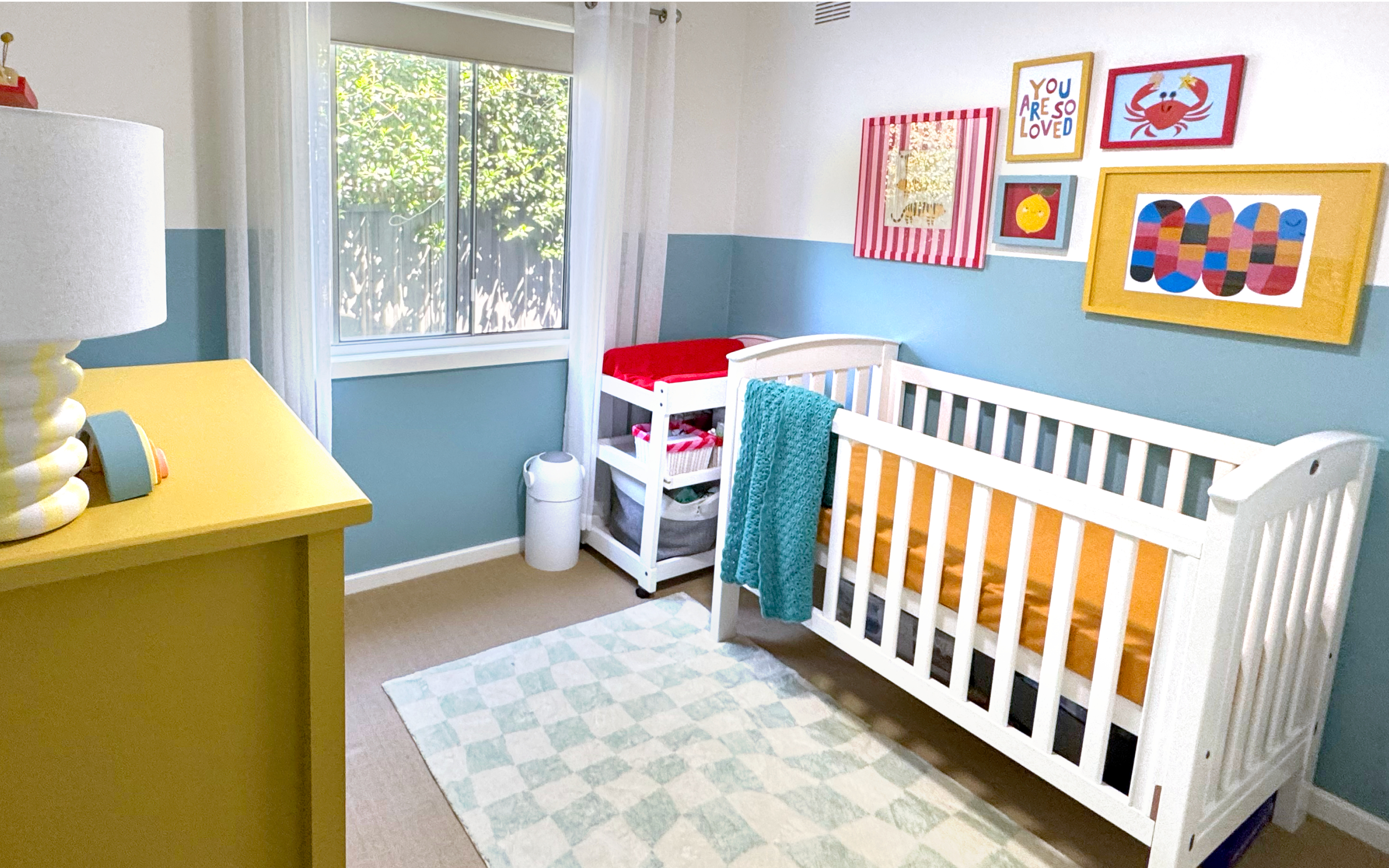 How To Makeover A Nursery With Paint