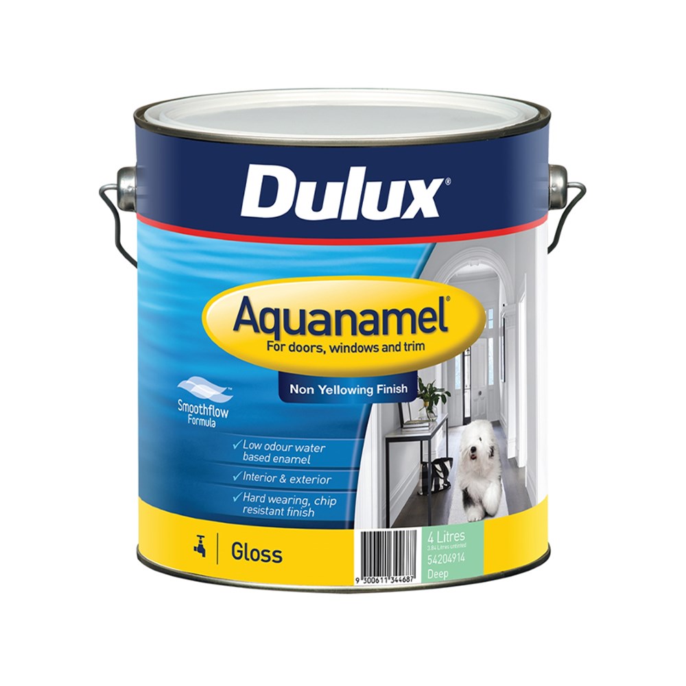 Dulux Aquanamel Gloss Deep 4L Inspirations Paint