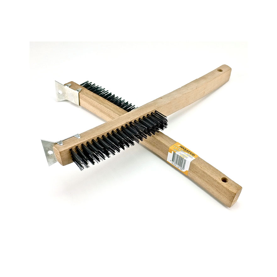SE 7654WB 4 Row Soft Brass Brush : : Tools & Home Improvement