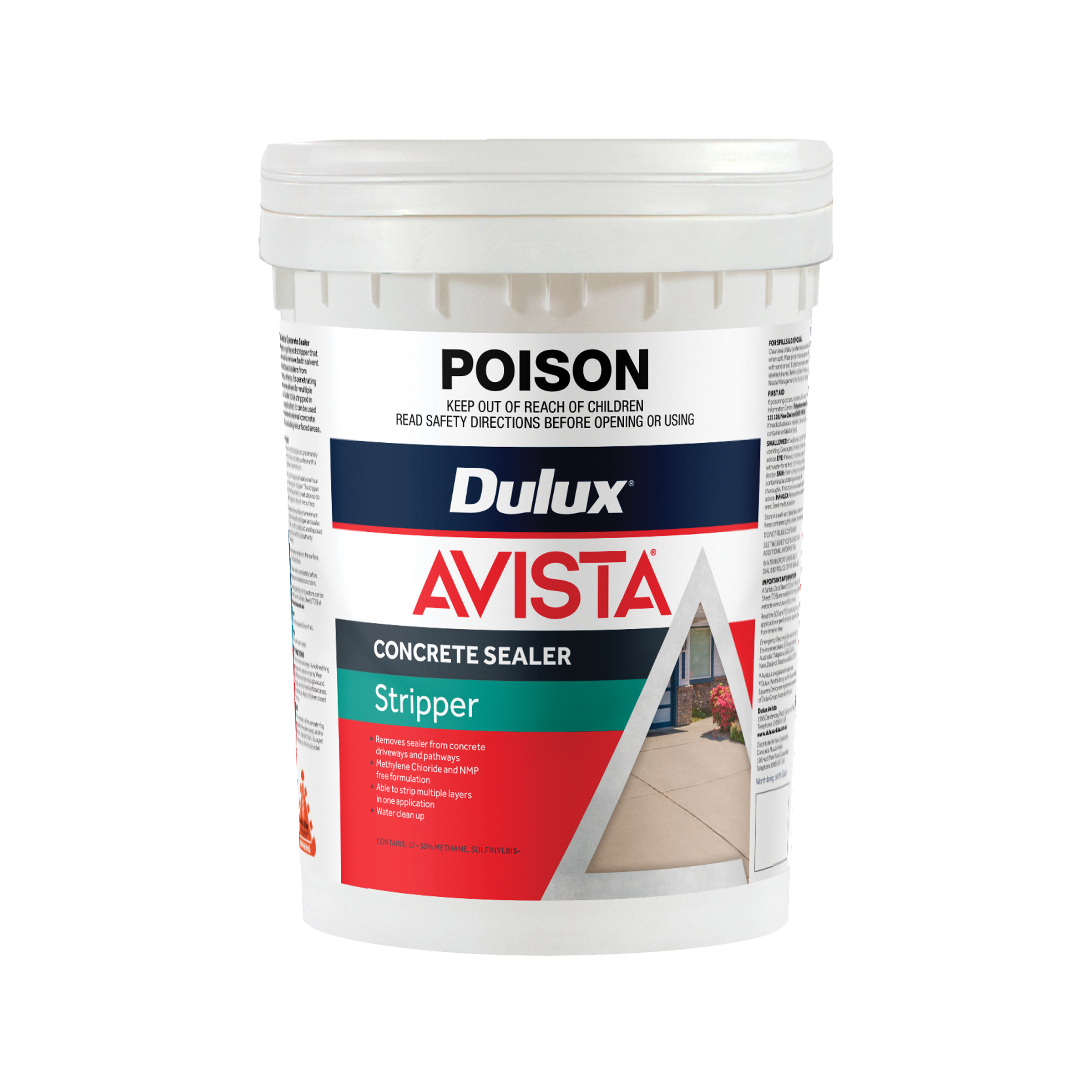 Dulux Avista Sealer Stripper Gel Based 20L - Inspirations Paint