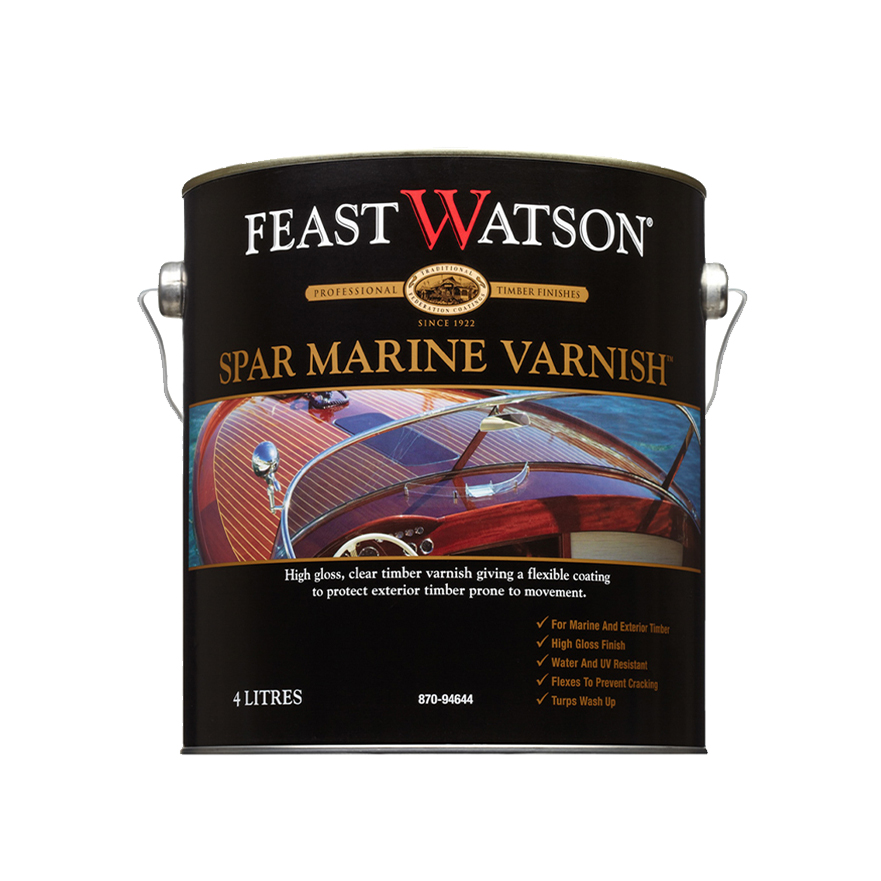 Feast Watson Spar Marine Varnish 4L Inspirations Paint