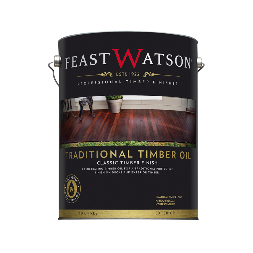 Feast Watson Traditional Timber Oil Natural 4L - Inspirations Paint