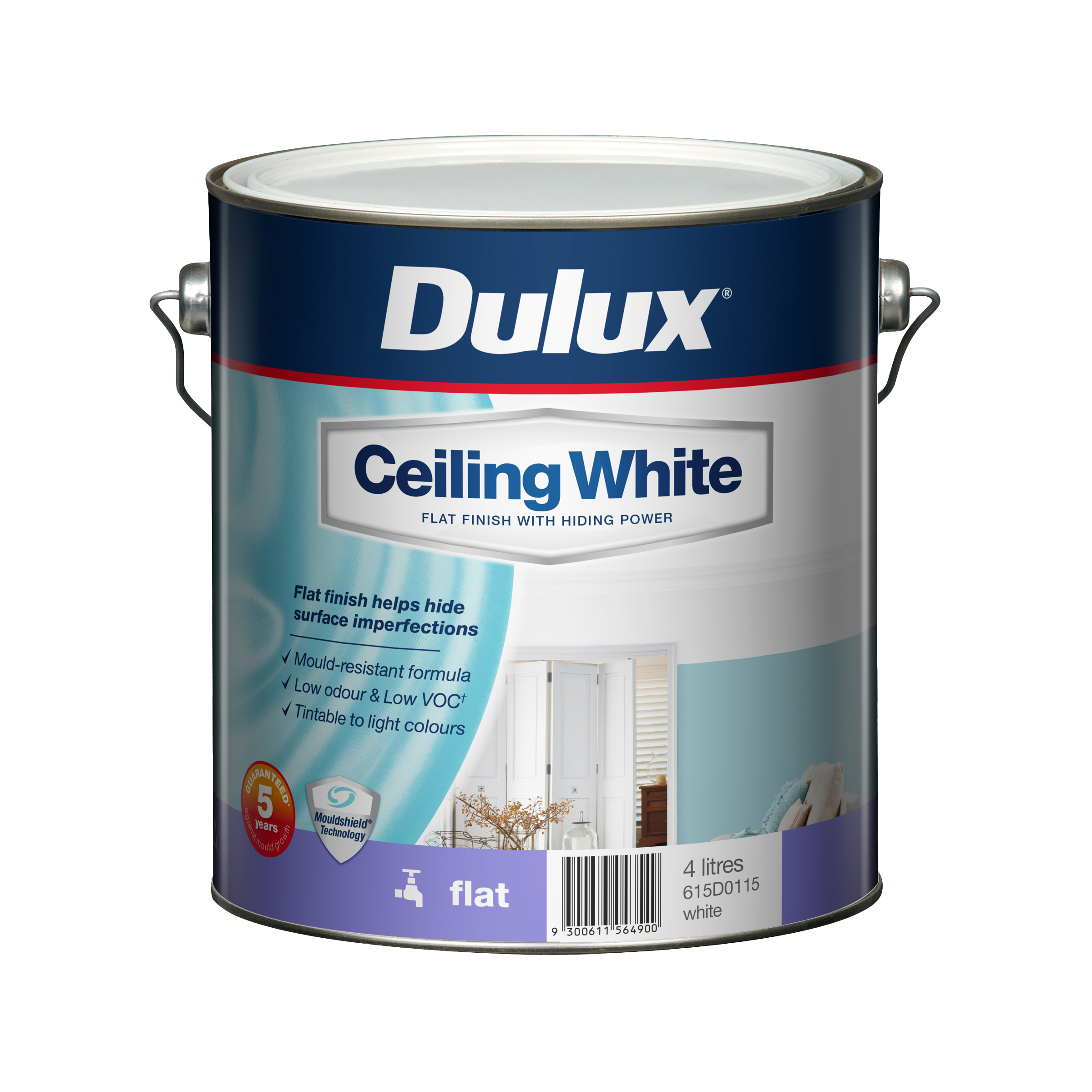 ceiling white paint dulux