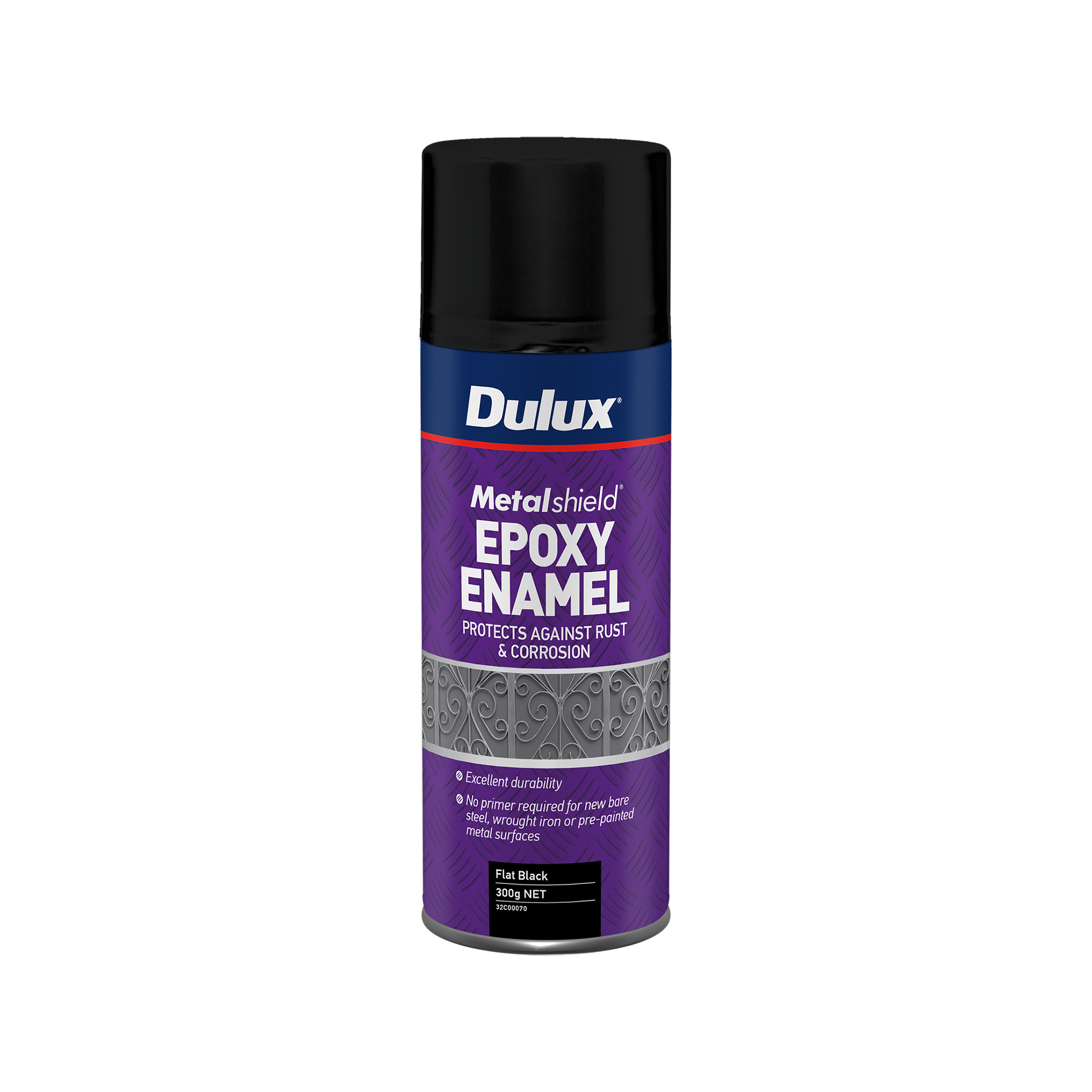 dulux metalshield epoxy enamel flat