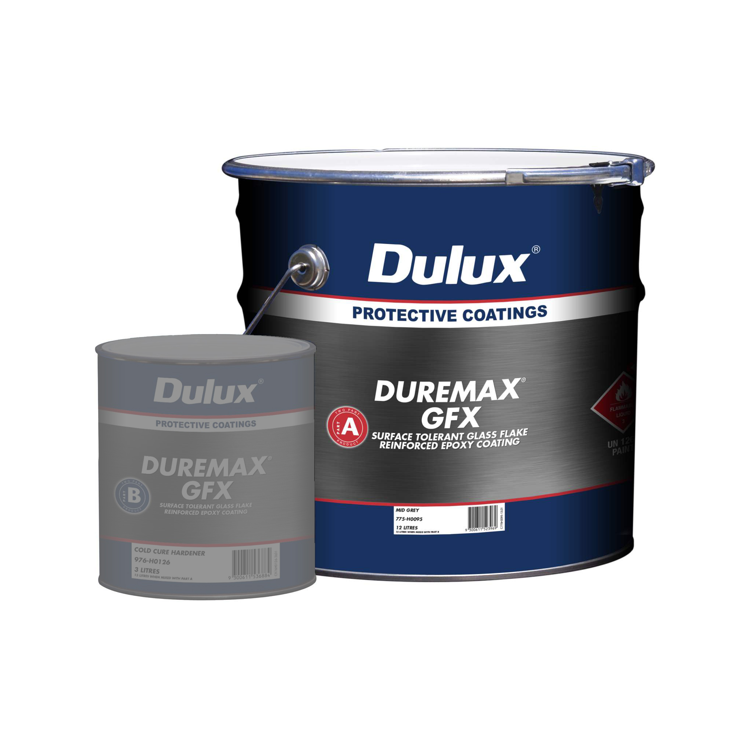 Dulux Protective Coatings Duremax? GFX Part A Black 12L - Inspirations ...