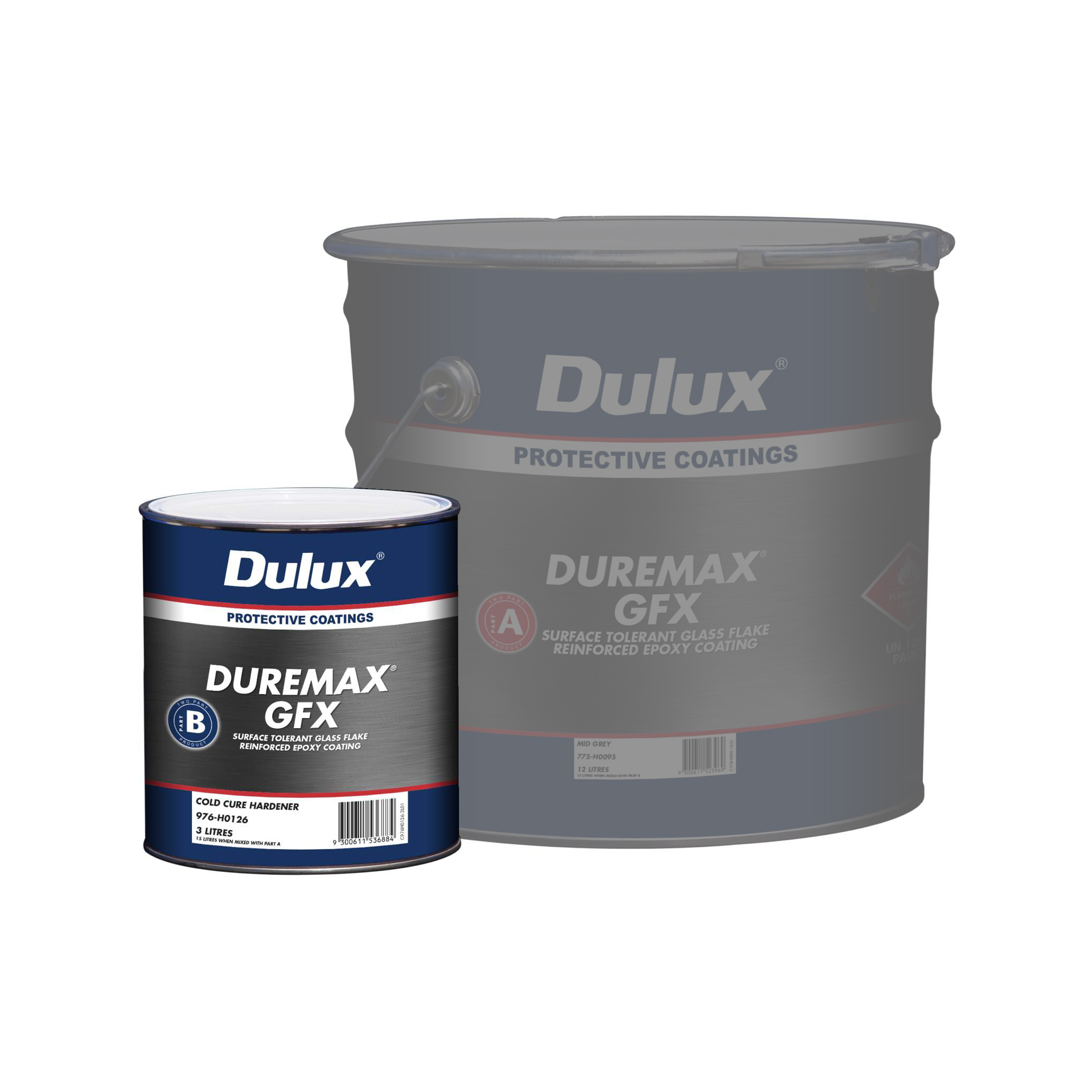 Dulux Duremax® GFX Standard Part B 3L - Inspirations Paint