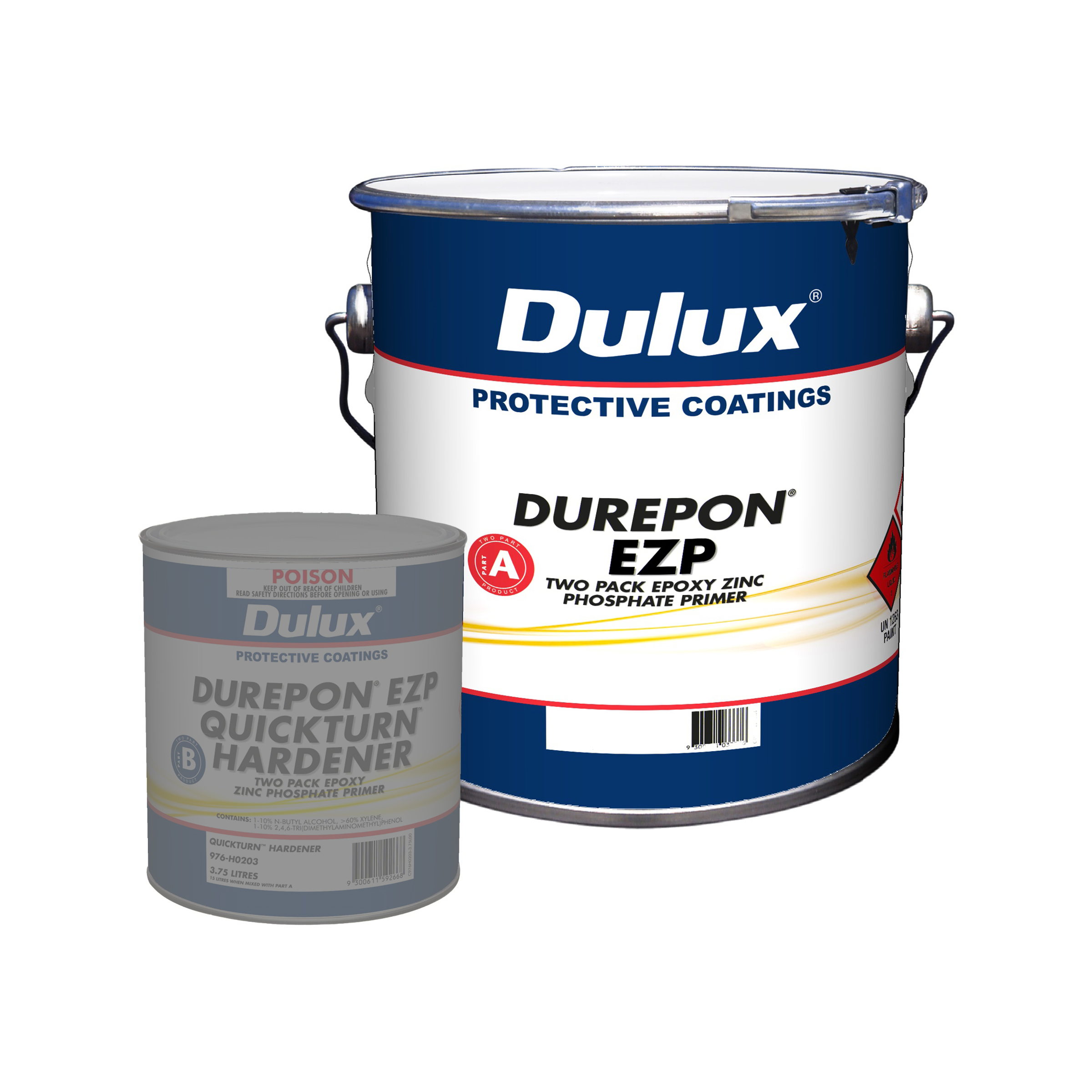 Dulux Protective Coatings Durepon? EZP Part A Grey 3L - Inspirations Paint