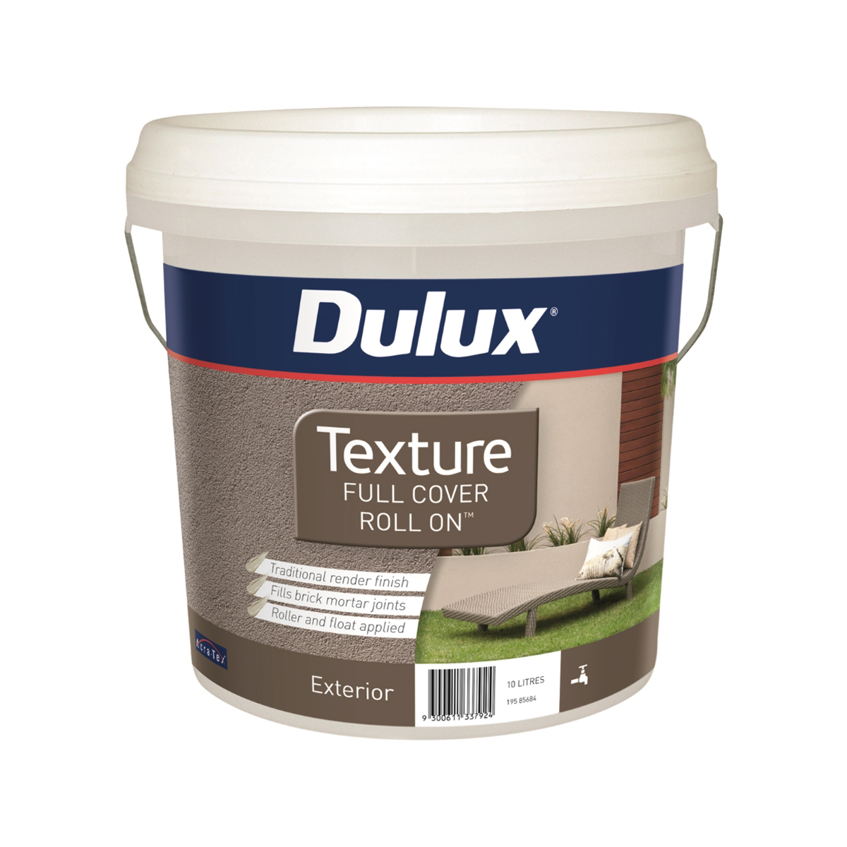 Dulux Texture Fullcoverrollon 10l 